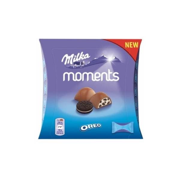 Praline MILKA Moments Oreo 92g 0