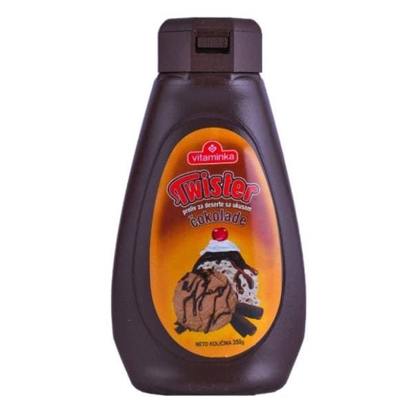 Preljev TWISTER čokoladni 350g 0