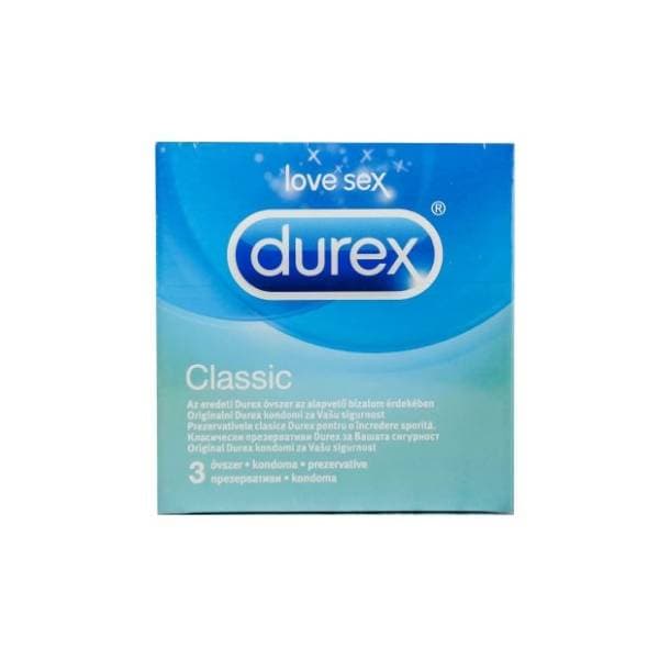 Kondom DUREX Classic 3kom 0
