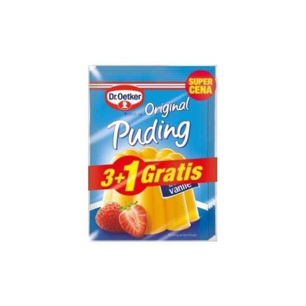 Puding DR.OETKER vanilija 3+1 gratis 152g 0