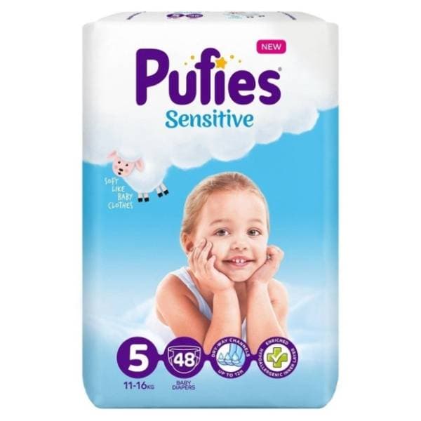 PUFIES pelene sensitive 5 48kom 0