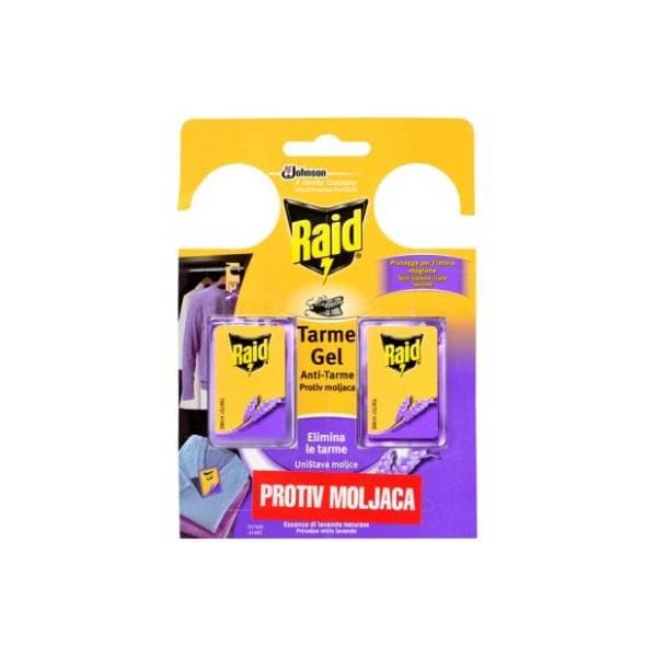 RAID gel protiv moljaca lavanda 2x3g 0