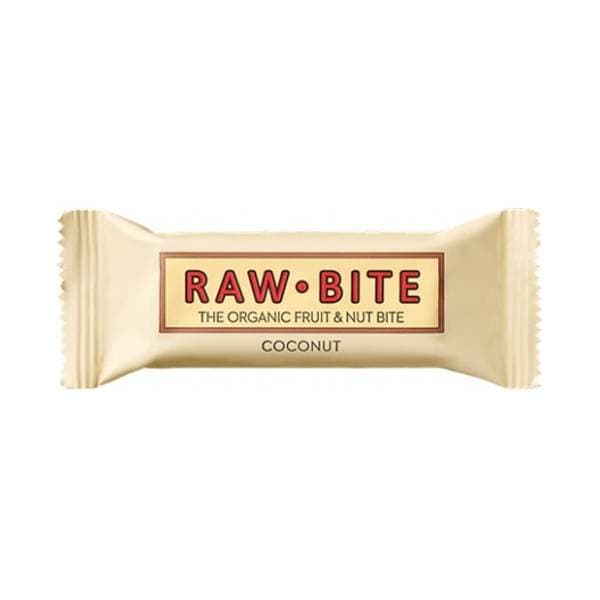RAW BITE organska energetska čokoladica kokos 50g 0
