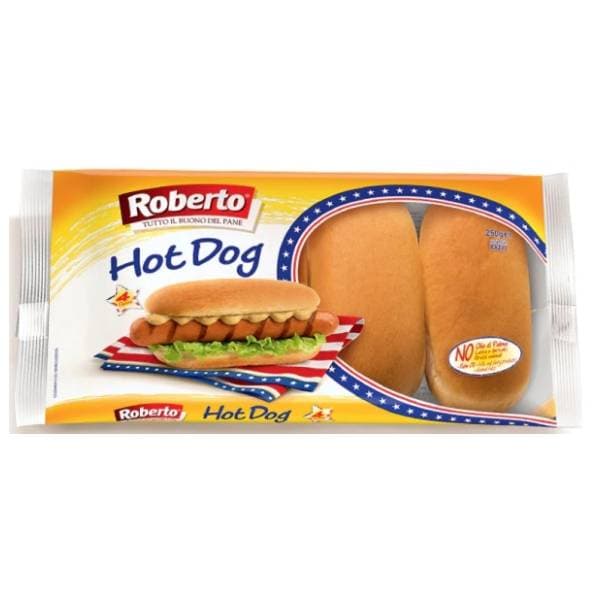 ROBERTO hot dog peciva 250g 0