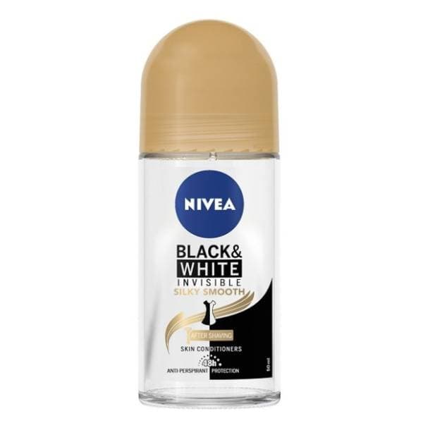 Roll-on NIVEA B&W Silky Smooth 50ml 0