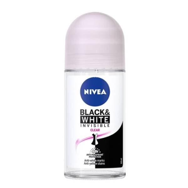 Roll-on NIVEA Black & white clear 50ml 0