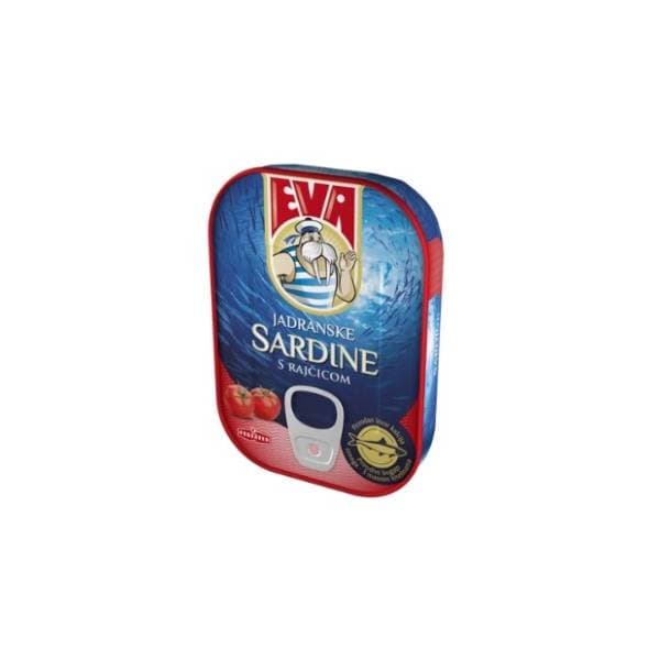 Sardine EVA rajčica 115g 0
