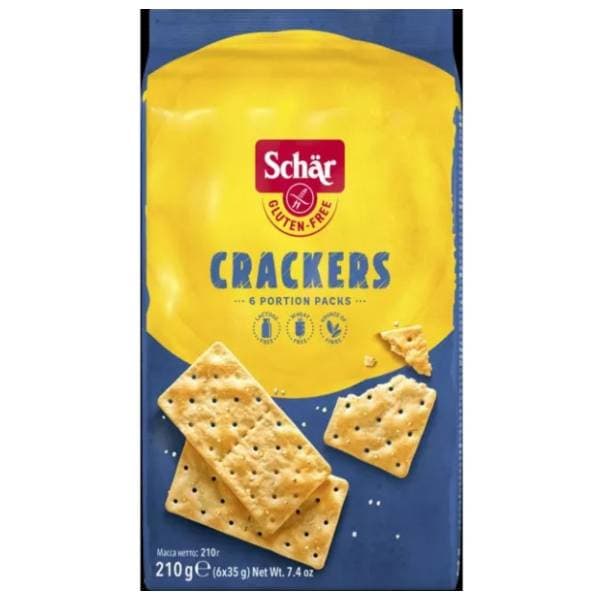 SCHAR krekeri 210g 0
