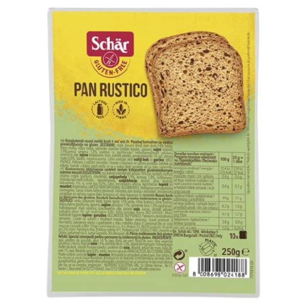 SCHAR Pan rustico 250g 0