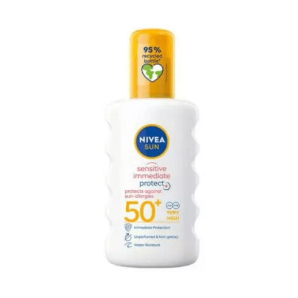 Sprej za osjetljivu kožu NIVEA sensitive spf50+ 200ml 0