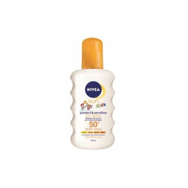 Sprej za sunčanje NIVEA sensitive spf50 200ml 0
