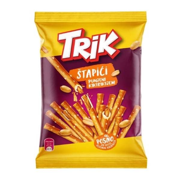 Štapići BANINI Trik s kikirikijem 110g 0