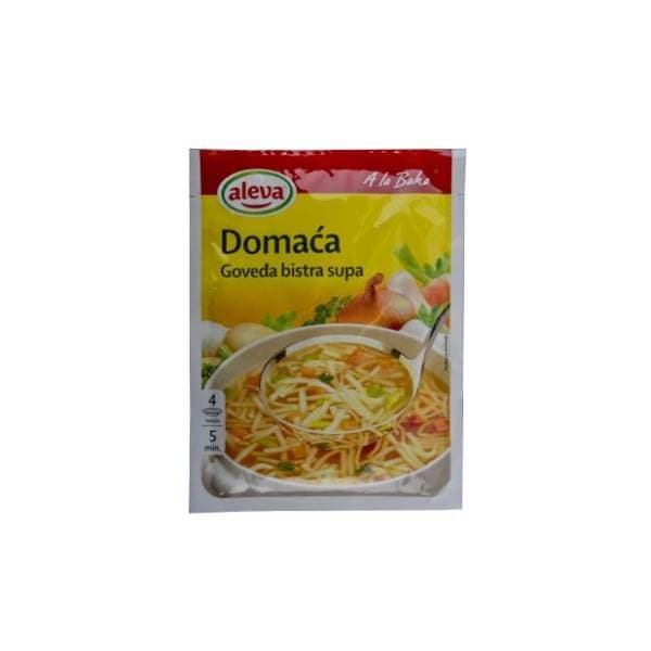 Juha ALEVA domaća goveđa bistra 45g 0