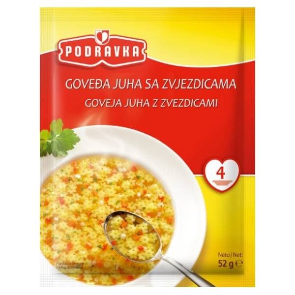 Juha PODRAVKA goveđa sa zvjezdicama 52g 0