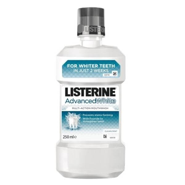 Tekućina za ispiranje usta LISTERINE advanced White 250ml 0