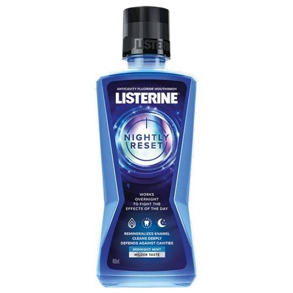 Tekućina za ispiranje usta LISTERINE Nightly reset 400ml 0