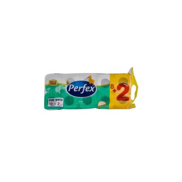 Toaletni papir PERFEX 2sloja 8+2kom 0