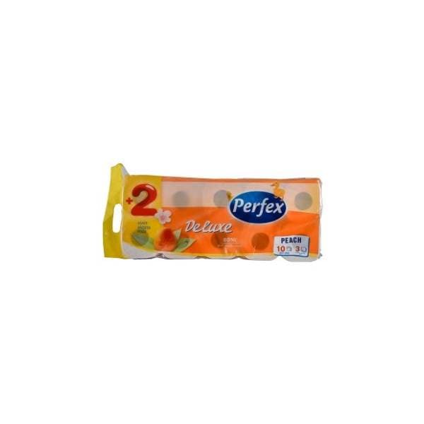 Toaletni papir PERFEX breskva deluxe 3sloja 8+2kom 0