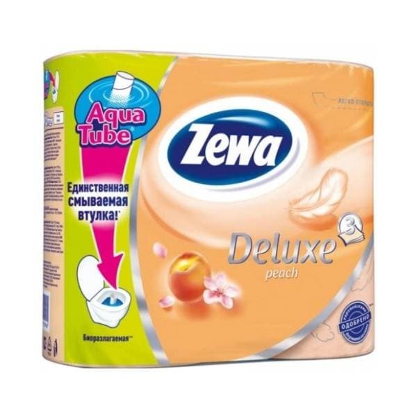 Toaletni papir ZEWA parfem peach 4kom 0