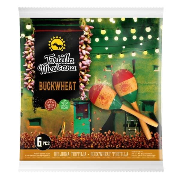 Tortilla MEXICANA Buckwheat 390g 0