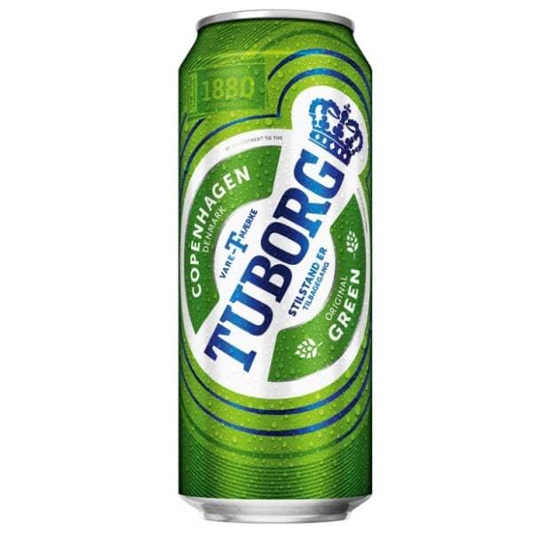 TUBORG Green limenka 0,5l 0