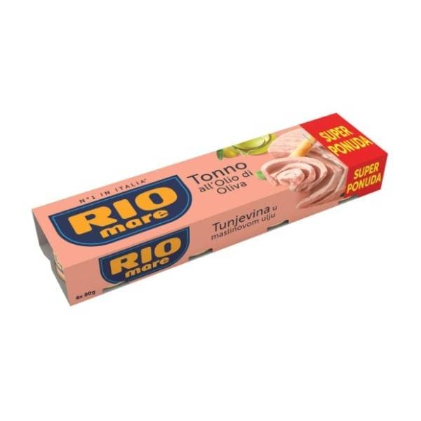 Tuna RIO MARE Maslinovo Ulje 4x80g 0