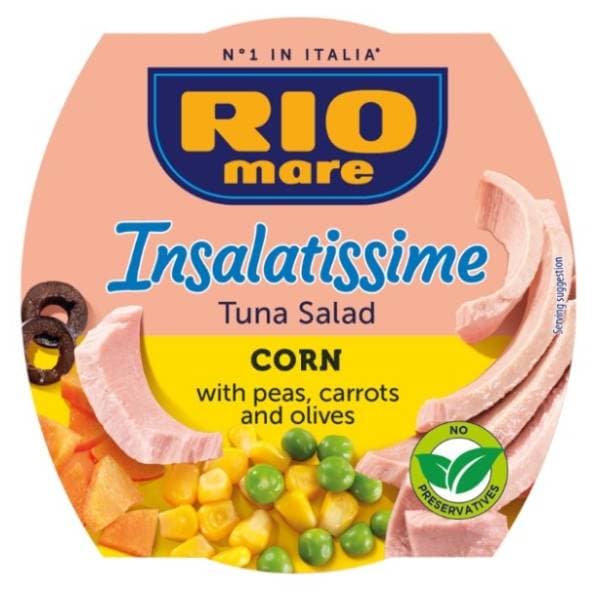 Tuna RIO MARE Salata Kukuruz 160g 0