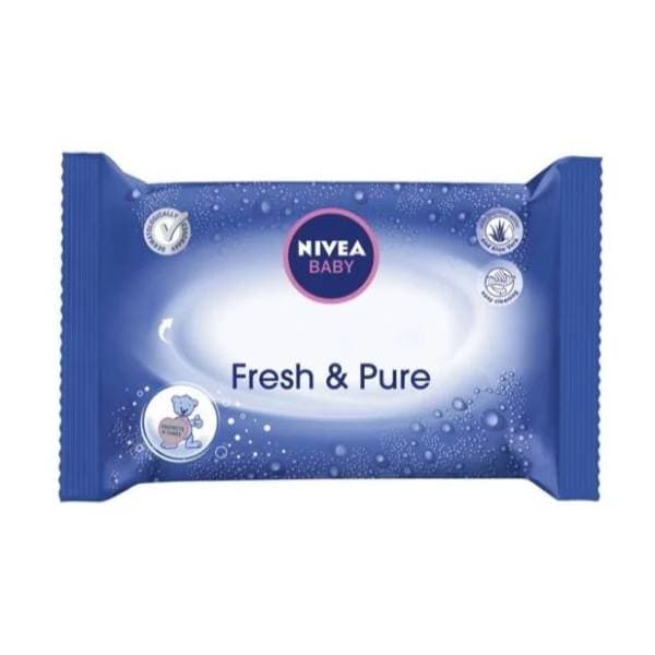 Vlažne maramice NIVEA Pure & Fresh 63kom 0