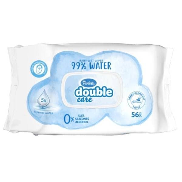 Vlažne maramice VIOLETA Water care 56kom 0