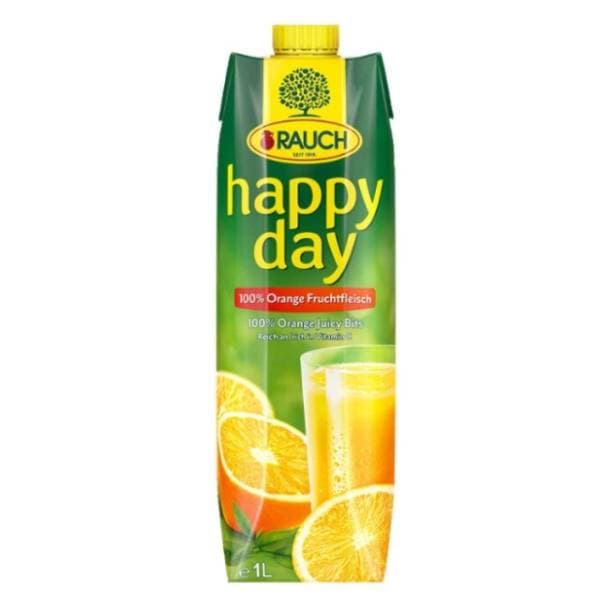 Voćni sok HAPPY DAY naranča s pulpom 1l 0