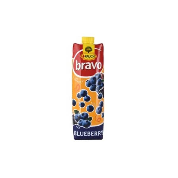 Voćni sok RAUCH Bravo borovnica 1l 0