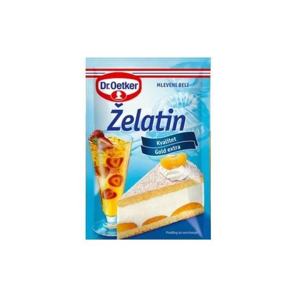 Želatina mljevena bijela DR.OETKER 10g 0