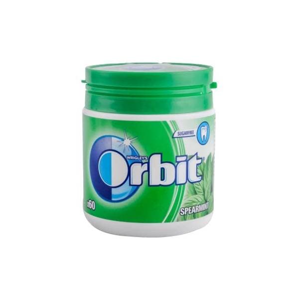 Žvakaće gume ORBIT SSpearmint bočica 84g 0