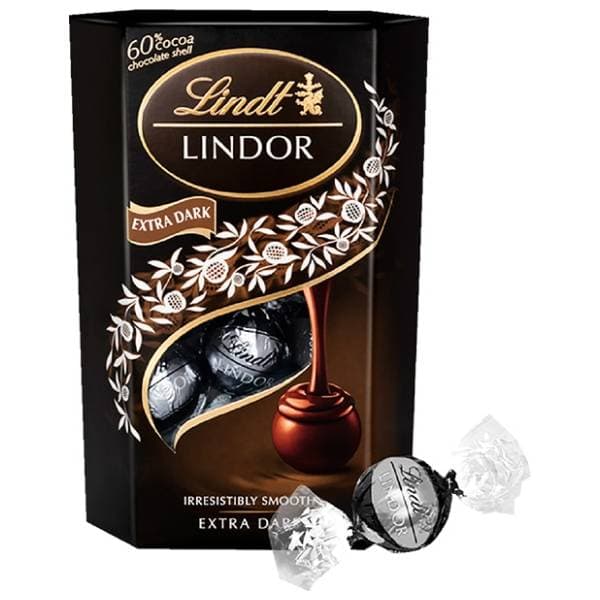 LINDT Lindor tamna bombonijera 200g 0