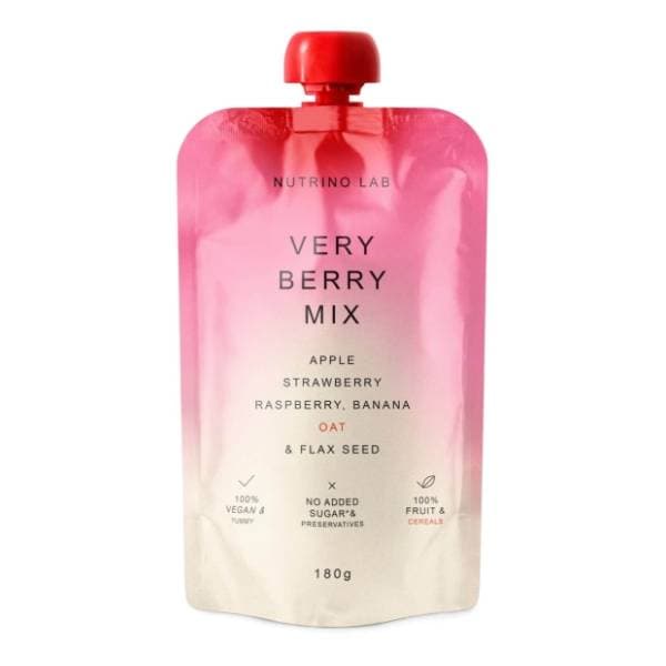 NUTRINO Lab voćni pire Very berry mix 180g 0