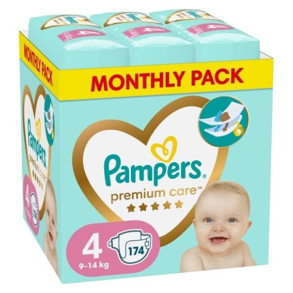 PAMPERS Premium care MSB 4 174kom 0