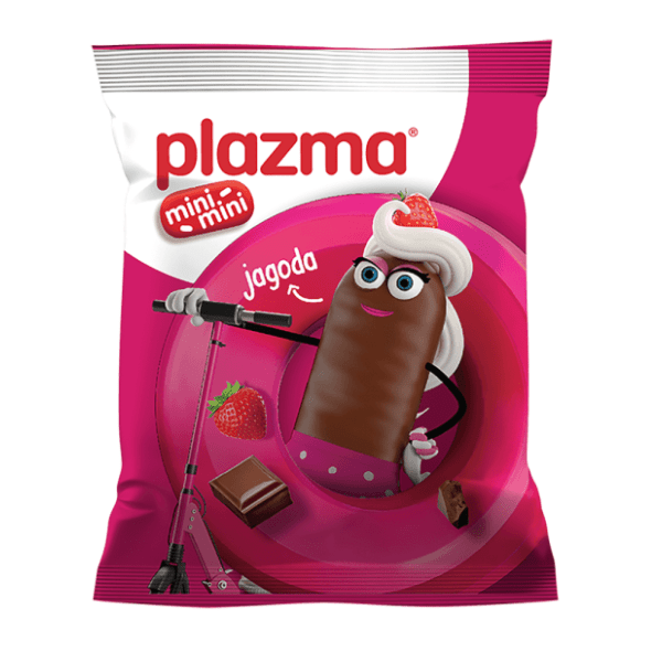 PLAZMA keks mini mini jagoda milkshake 55g 0