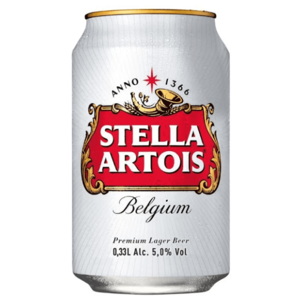 STELLA ARTOIS limenka 0.33l 0