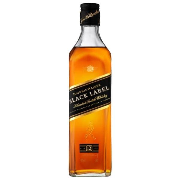 Whisky JOHNNIE WALKER Black Label 12 y.o. 0,5l 0