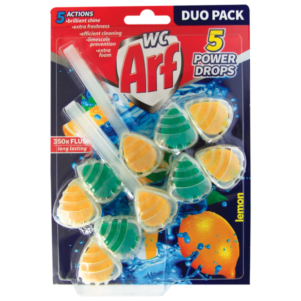 ARF WC osvježivač limun 2x55g 0