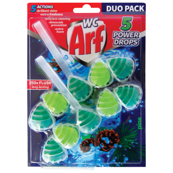 ARF WC osvježivač pine 2x55g 0