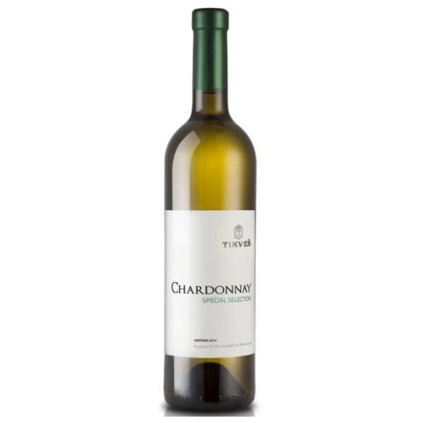 Bijelo vino TIKVEŠ Chardonnay special 0,75l 0