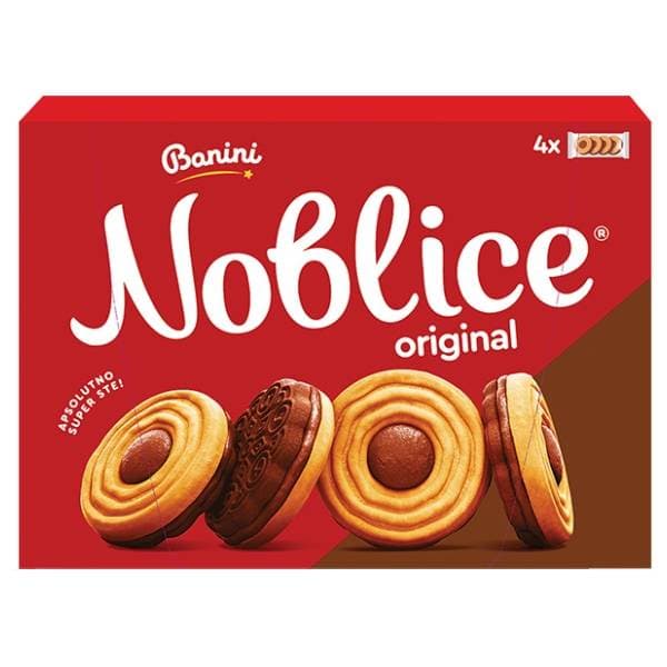Biskvit BANINI Noblice 222g 0