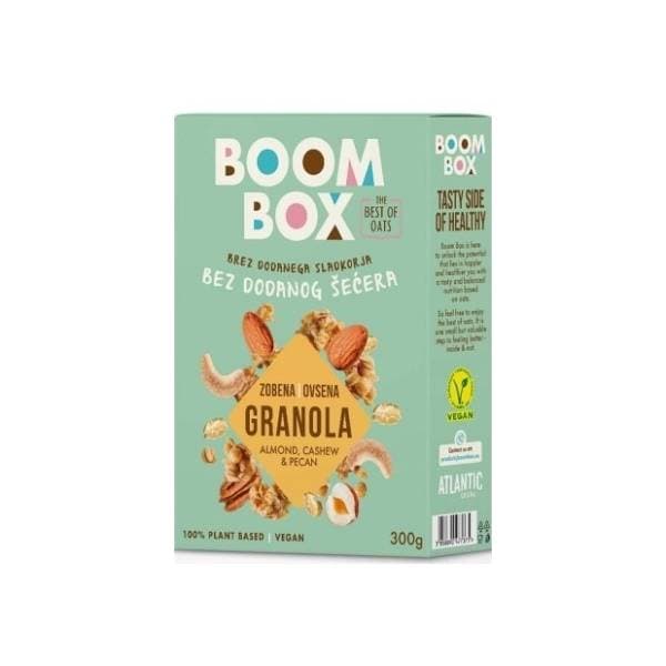 BOOM BOX zobena granola orašasti plodovi 300g 0