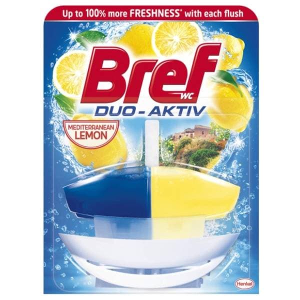 BREF WC osvježivač duo active lemon 50ml 0