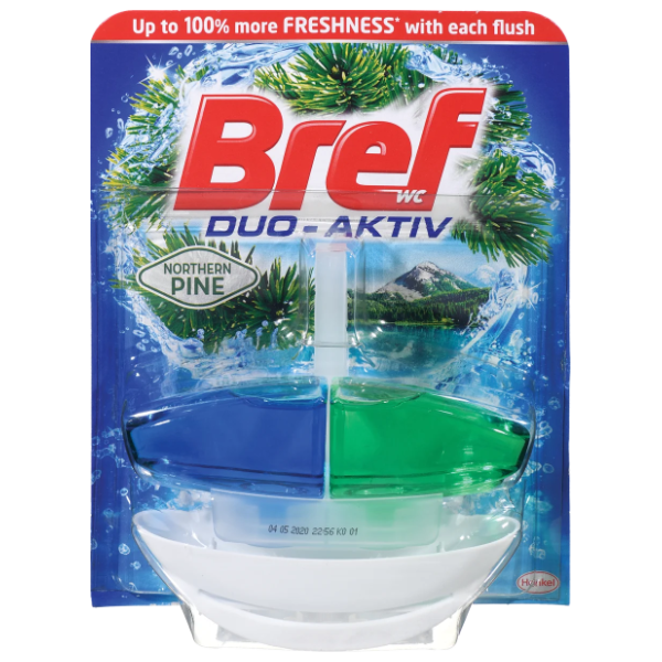 BREF WC osvježivač duo active pine 50ml 0
