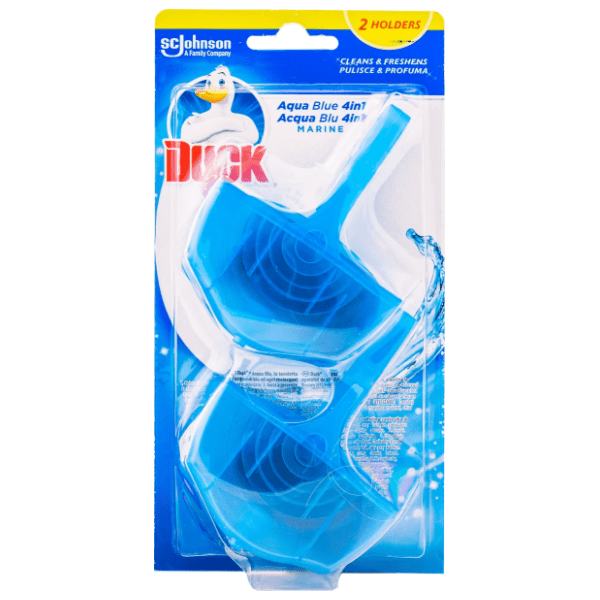 DUCK WC osvježivač aqua blue marine 4u1 2kom 0