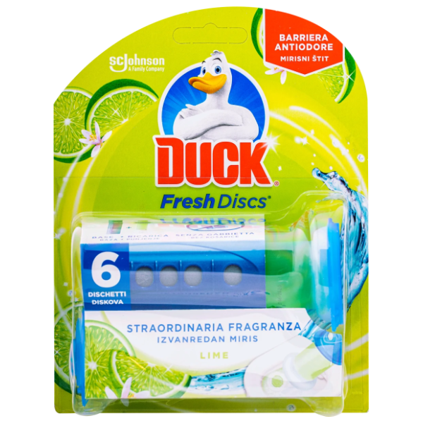 DUCK WC osvježivač Fresh disc lime 36ml 0