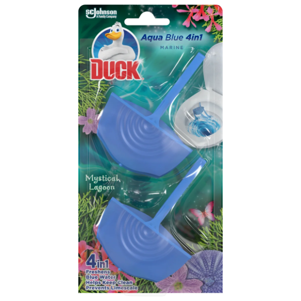 DUCK WC osvježivač mystical lagoon 4u1 2x40g 0