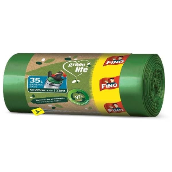 FINO vrećice za smeće Green life 35l 22kom 0